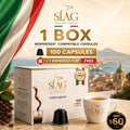 SIÀG Super Cremoso – Nespresso® Original Compatible Coffee Capsules | 100, 200 or 300 Capsules + Free Espresso Cup
