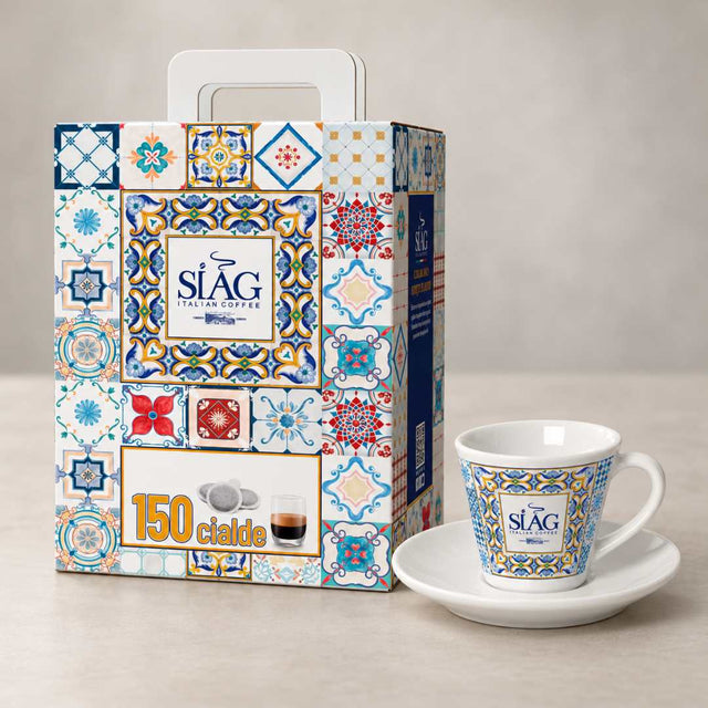 Blu Mediterranea – ESE Pod | 50% Arabica & 50% Robusta Blend