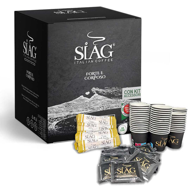 SIAG Miscela Nera ESE Coffee Pods – 80% Robusta & 20% Arabica
