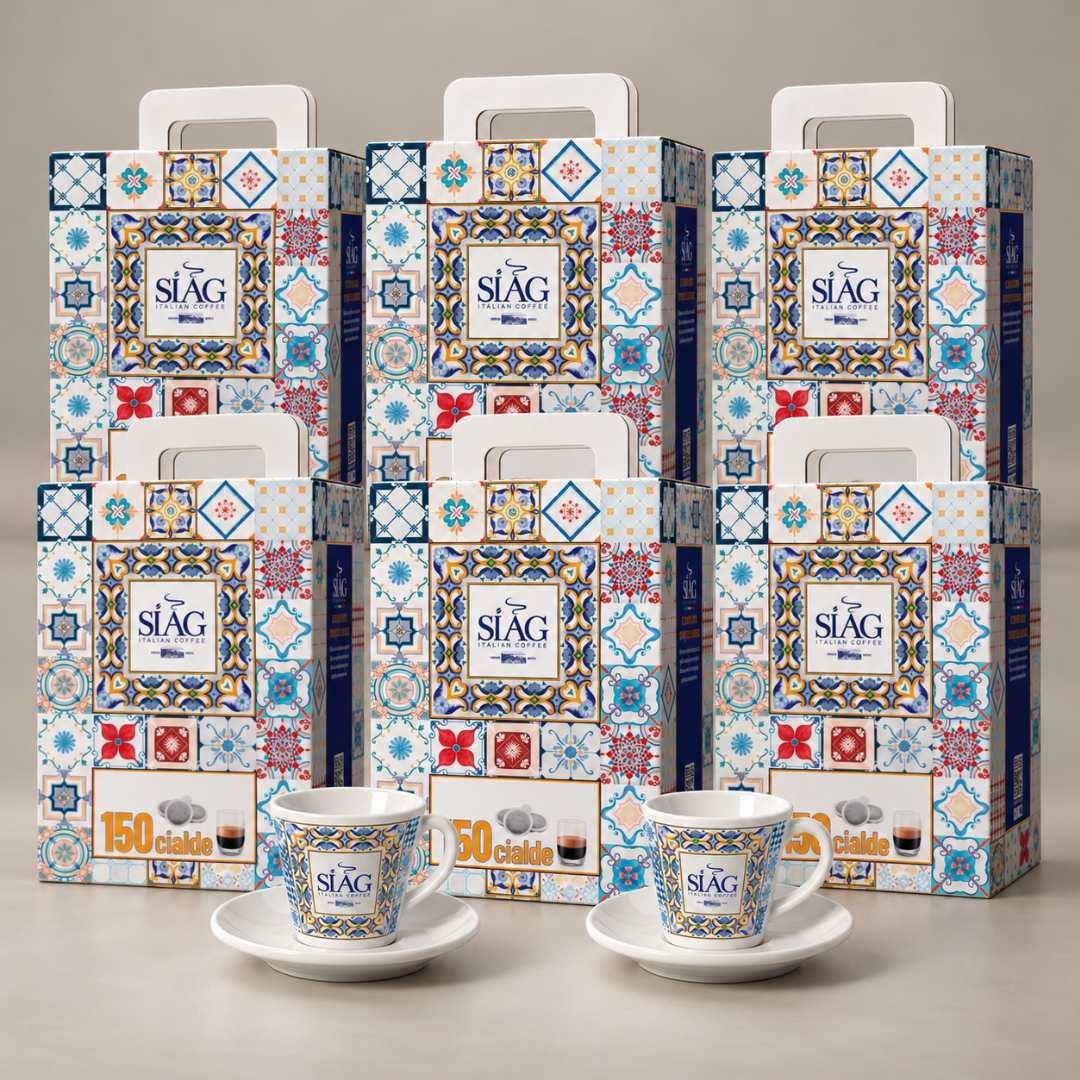 Blu Mediterranea – ESE Pod | 50% Arabica & 50% Robusta Blend