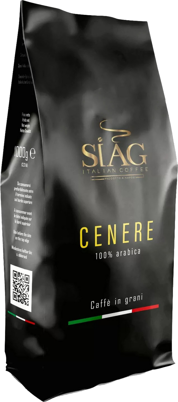 SIAG Cenere 100% Arabica Whole Bean Coffee – 1 kg
