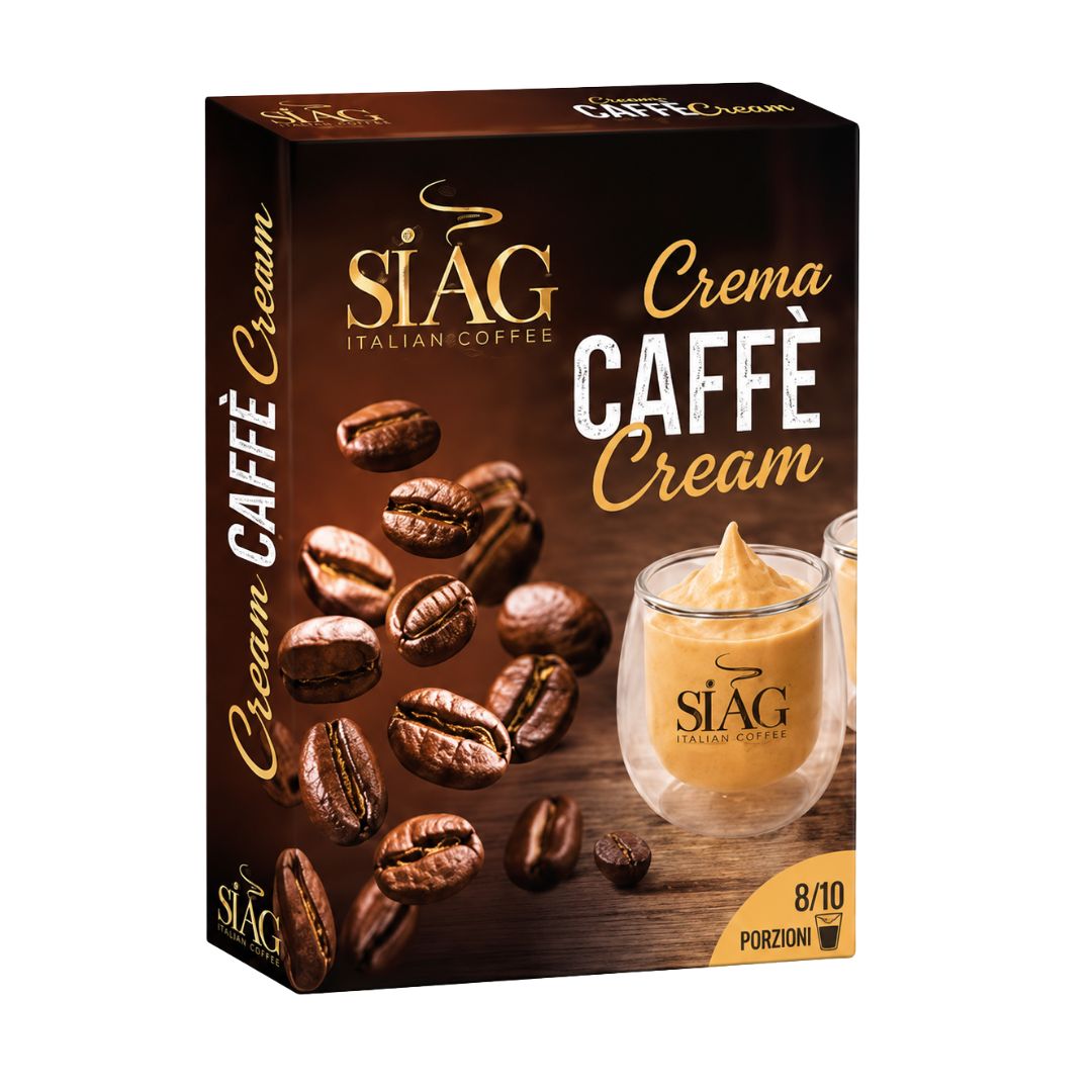 SIAG Crema Caffè Coffee Cream Dessert Mix – 8 to 10 Servings