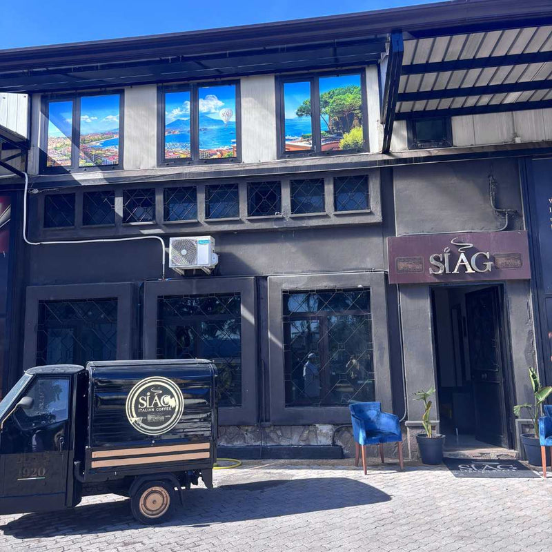 The SIAG roastery in Naples